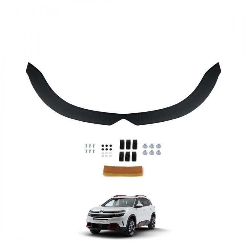 Citroen C5 Uyumlu Yedek Parça  Aircross 2017 - Sonrası 4mm ABS Ön Kaput Koruyucu