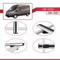 Ford Transit 2014 ve Sonrası ile Uyumlu BASIC Model Ara Atkı Tavan Barı Gri 4 Adet