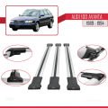 Audi 100 Avanta 1989-1994 Arası ile Uyumlu FLY Model Ara Atkı Tavan Barı Gri 3 Adet