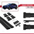 Subaru Crosstrek 2024 ve Sonrası ile Uyumlu FLY Model Ara Atkı Tavan Barı Siyah 2 Adet