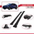 Subaru Crosstrek 2024 ve Sonrası ile Uyumlu FLY Model Ara Atkı Tavan Barı Siyah 2 Adet