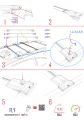 A4 (B5) Avant 1996-2001 Arası ile Uyumlu FLY Model Ara Atkı Tavan Barı Gri 3 Adet