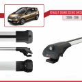 Renault Grand Scenic 3 2009-2016 Arası ile Uyumlu ACE-1 Ara Atkı Tavan Barı Gri 3 Adet