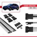 Subaru Crosstrek 2024 ve Sonrası ile Uyumlu FLY Model Ara Atkı Tavan Barı Gri 2 Adet