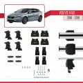 Volvo V40 Post-Facelift 2016-2019 Arası ile Uyumlu ACE-4 Ara Atkı Tavan Barı Gri 2 Adet