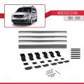 Mercedes Citan (W415) 2012-2021 Arası ile Uyumlu BASIC Model Ara Atkı Tavan Barı Gri 3 Adet