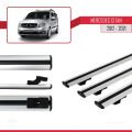 Mercedes Citan (W415) 2012-2021 Arası ile Uyumlu BASIC Model Ara Atkı Tavan Barı Gri 3 Adet