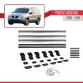 Pontiac Montana 2005-2009 Arası ile Uyumlu BASIC Model Ara Atkı Tavan Barı Gri 3 Adet