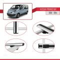 Nissan Primastar 2001-2014 Arası ile Uyumlu BASIC Model Ara Atkı Tavan Barı Gri 2 Adet