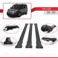 Ram V1000 2015-2022 Arası ile Uyumlu FLY Model Ara Atkı Tavan Barı Siyah 3 Adet