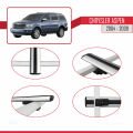 Chrysler Aspen 2004-2009 Arası ile Uyumlu BASIC Model Ara Atkı Tavan Barı Gri 3 Adet