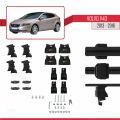 Volvo V40 Pre-Facelift 2013-2016 Arası ile Uyumlu ACE-4 Ara Atkı Tavan Barı Siyah 2 Adet