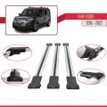 Ram V1000 2015-2022 Arası ile Uyumlu FLY Model Ara Atkı Tavan Barı Gri 3 Adet
