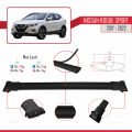Nissan Rogue Sport 2017-2022 Arası ile Uyumlu FLY Model Ara Atkı Tavan Barı Siyah 2 Adet