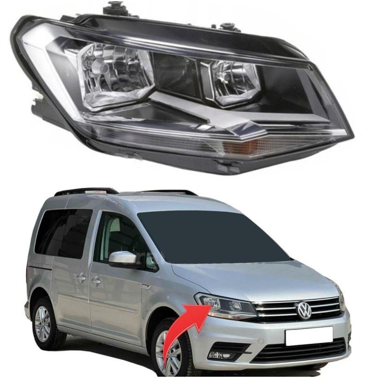 Volkswagen Caddy Sağ H7 Far