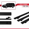 Toyota 4Runner 2003-2009 Arası ile Uyumlu BASIC Model Ara Atkı Tavan Barı Siyah 3 Adet