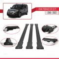 Ram Promaster City (636) 2015-2022 Arası ile Uyumlu FLY Model Ara Atkı Tavan Barı Siyah 3 Adet
