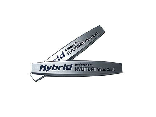Hyundai Hybrid Uyumlu  Çamurluk Logosu