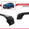Nissan Qashqai 3 (J12) 2022 ve Sonrası ile Uyumlu ACE-2 Ara Atkı Tavan Barı Siyah 2 Adet