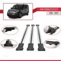 Ram Promaster City (636) 2015-2022 Arası ile Uyumlu FLY Model Ara Atkı Tavan Barı Gri 3 Adet