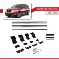Nissan Pathfinder 4 (R52) 2013-2020 Arası ile Uyumlu BASIC Model Ara Atkı Tavan Barı Gri 2 Adet