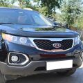 Kia Sorento 2010 - 2014 Uyumlu Yedek Parça 4mm ABS Ön Kaput Koruma Rüzgarlığı