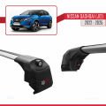 Nissan Qashqai 3 (J12) 2022 ve Sonrası ile Uyumlu ACE-2 Ara Atkı Tavan Barı Gri 2 Adet