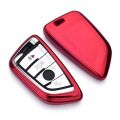 Bmw Uyumlu Yedek Parça Plastik Anahtar Kılıfı G Serisi Kırmızı