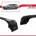 Volvo V90 2017 ve Sonrası ile Uyumlu ACE-2 Ara Atkı Tavan Barı Siyah 2 Adet