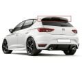 Seat Leon 5f HB 5 Kapı Cupra 12 - 20 Uyumlu Yedek Parça Spoiler Plastik Boyasız