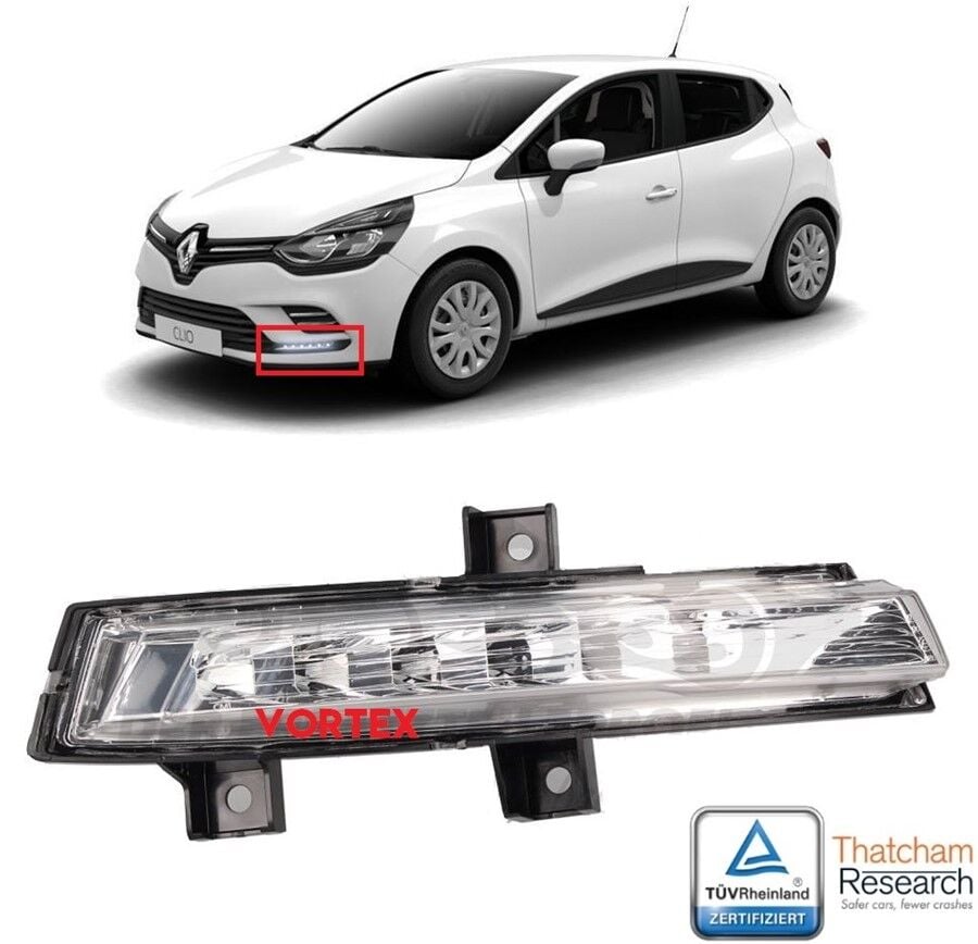 Renault Clio 4 Gündüz Farı (Led) Sol 2016 Sonrası Uyumlu