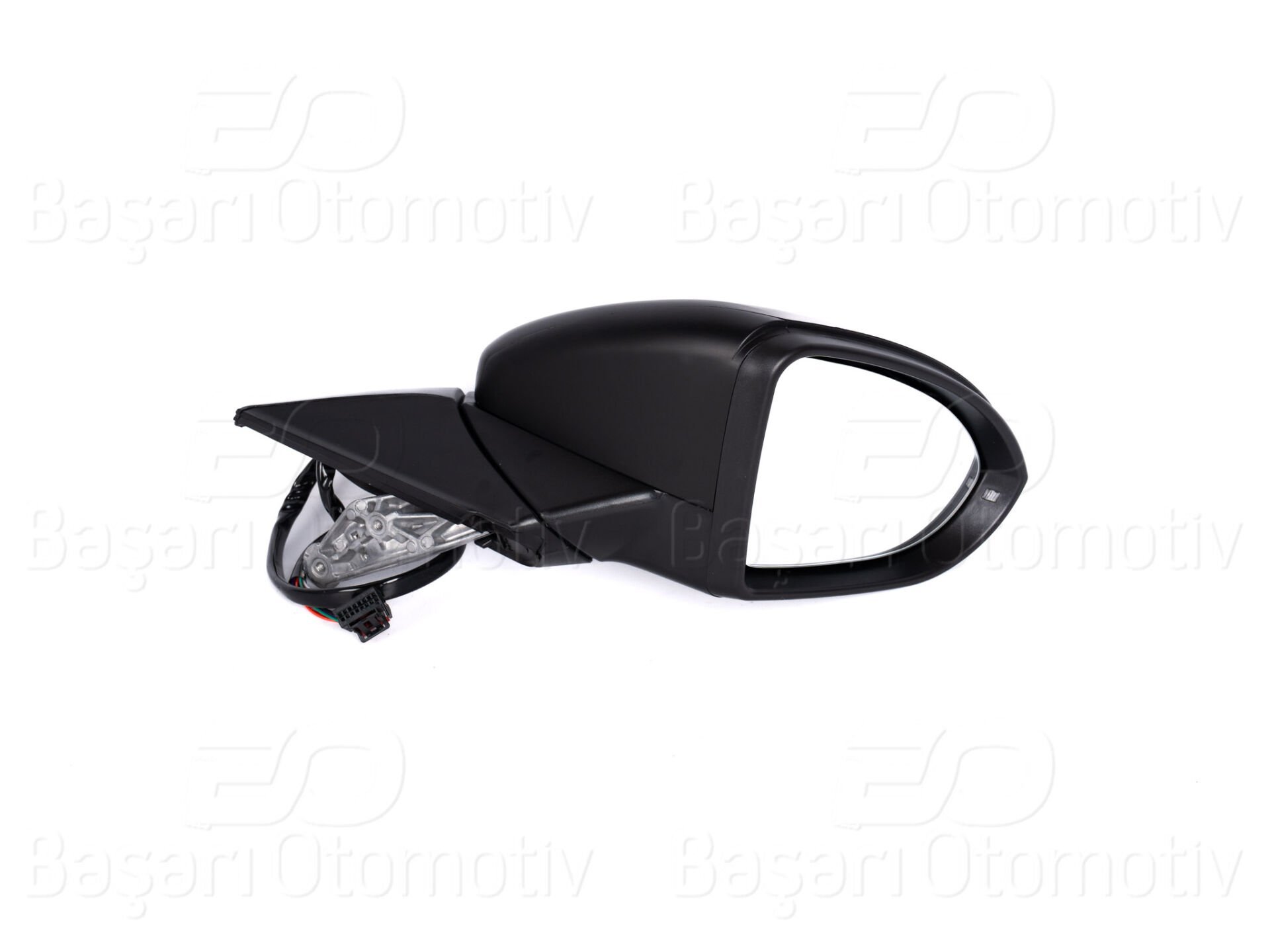 Volkswagen Golf 7.5 2017 ve Sonrası Sağ Elektrikli Isıtmalı Katlanır Sinyalli Astarlı Dikiz Aynası (9 Pinli)