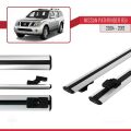 Nissan Pathfinder 3 (R51) 2004-2012 Arası ile Uyumlu BASIC Model Ara Atkı Tavan Barı Gri 2 Adet