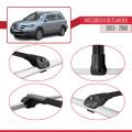 Mitsubishi Outlander 2003-2006 Arası ile Uyumlu ACE-1 Ara Atkı Tavan Barı Siyah 2 Adet