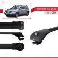 Mitsubishi Outlander 2003-2006 Arası ile Uyumlu ACE-1 Ara Atkı Tavan Barı Siyah 2 Adet
