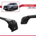 Renault Austral (RHN) 2022 ve Sonrası ile Uyumlu ACE-2 Ara Atkı Tavan Barı Siyah 2 Adet