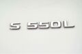 S550L Krom Bagaj Logosu (AL-65)