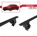 Volvo S60 III 2019 ve Sonrası ile Uyumlu ACE-4 Ara Atkı Tavan Barı Siyah 2 Adet