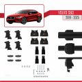 Volvo S60 III 2019 ve Sonrası ile Uyumlu ACE-4 Ara Atkı Tavan Barı Siyah 2 Adet