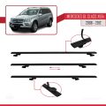 Mercedes GL Class (X164) 2006-2012 Arası ile Uyumlu BASIC Model Ara Atkı Tavan Barı Siyah 3 Adet