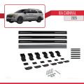 Kia Carnival 2025 ve Sonrası ile Uyumlu BASIC Model Ara Atkı Tavan Barı Siyah 3 Adet