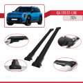 KIA EV9 GT-LINE 2024 ve Sonrası ile Uyumlu FLY Model Ara Atkı Tavan Barı Siyah 2 Adet