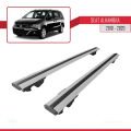 Seat Alhambra 2 (7N) 2010-2020 Arası ile Uyumlu HOOK Model Ara Atkı Tavan Barı Gri 2 Adet