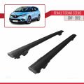 Renault Grand Scenic 4 2017-2022 Arası ile Uyumlu HOOK Model Ara Atkı Tavan Barı Siyah 2 Adet