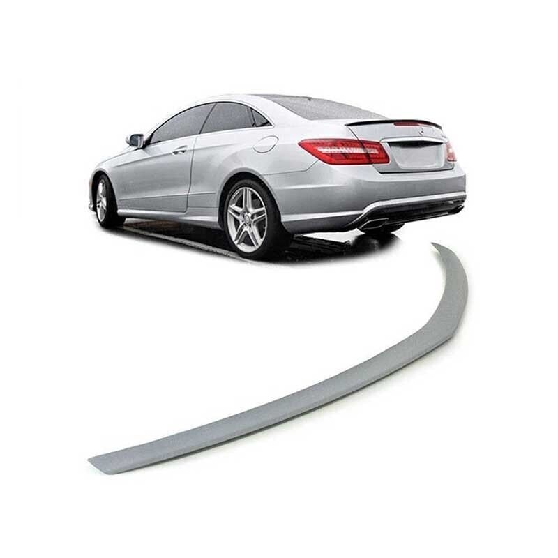 Mercedes W207 Uyumlu Yedek Parça Amg Spoiler Boyasız Fiber