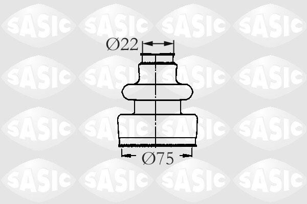 Peugeot 205 306 405 / Citroen C15 C15 D XM ZX Aks Körüğü İç 76.5x24