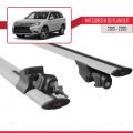 Mitsubishi Outlander 3 2013-2020 Arası ile Uyumlu HOOK Model Ara Atkı Tavan Barı Gri 2 Adet