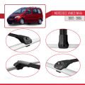 Mercedes Vaneo (W414) 2002-2005 Arası ile Uyumlu ACE-1 Ara Atkı Tavan Barı Siyah 3 Adet