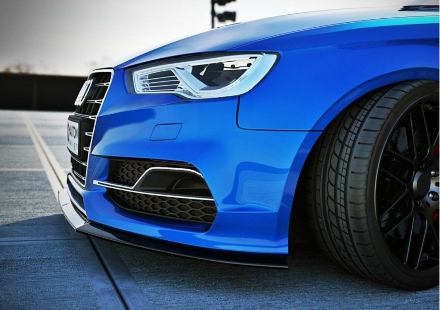 Audi A3 2013-2016 S3 Ön Tampon Panjur Seti