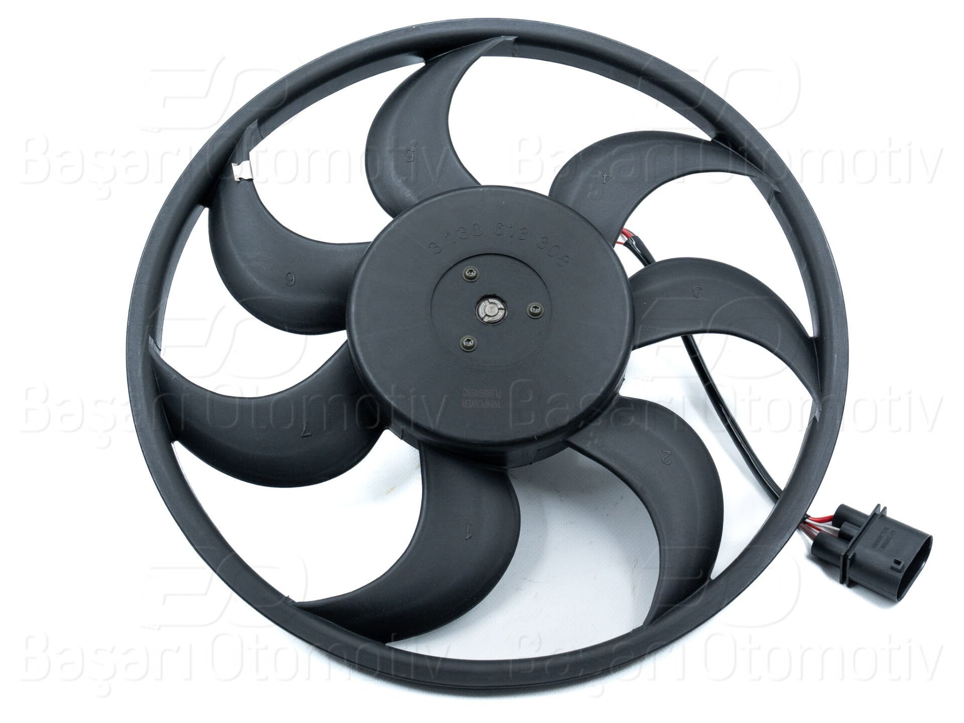 Volkswagen Touareg Audi Q7 Porsche Cayenne 3.0TDI Davlumbazsız Fan Motoru (4 Fişli)